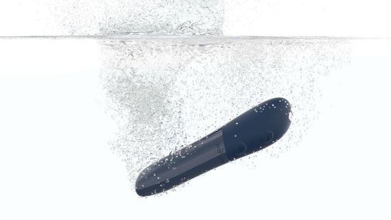 Потужна віброкуля Tango X Midnight Blue by We-Vibe, 7 режимів вібрації, 8 рівнів інтенсивності Sex Aura | Зображення 2