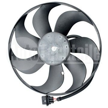 Крыльчатка с моторчиком Audi A3 96-03/ VW Golf IV 97-06/ Bora 98-05/ Polo 01-12/ Skoda Fabia 99-14/ Octavia 96-10/ Roomster 06-15/