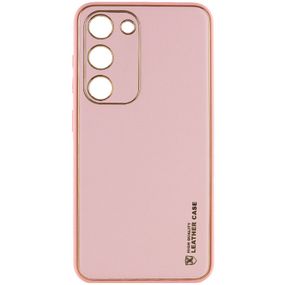Шкіряний чохол Xshield для Samsung Galaxy S23+, Рожевий