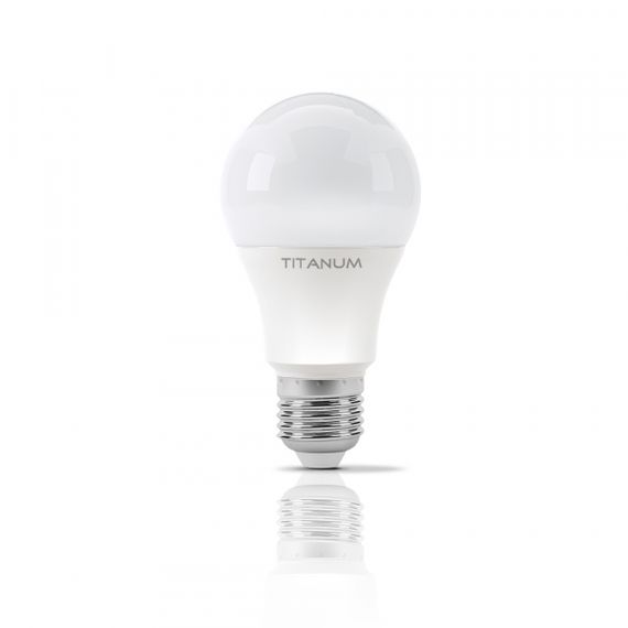 LED лампа TITANUM A60 12V 10W E27 4100K | Зображення 1
