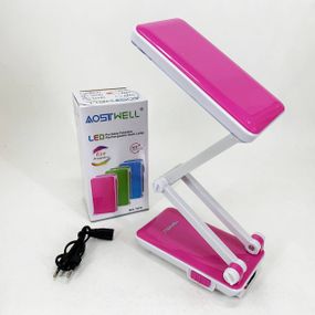 Настільна лампа Topwell 1019 Синя акумуляторна світлодіодна регуляція рівня нахилу. Колір: червоний MQ-90