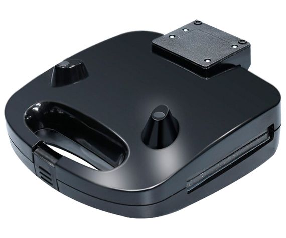 Электрический гриль-мультимейкер 3в1 сэндвичи/орешки/пончики Lexical LWM-2532 серебристо-черный 800W (LWM-2532_883)