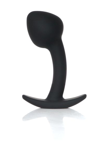 Анальная силиконовая пробка Jewellery Curved PLUG- M Sex Aura | Зображення 1