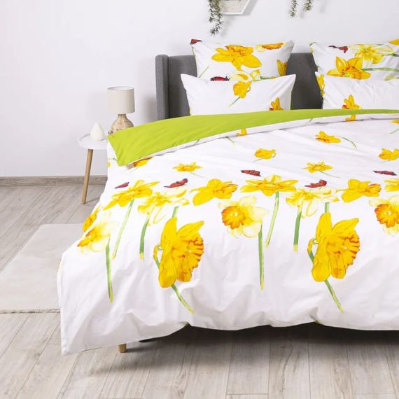Постільна білизна двоспальне ТЕП Soft dreams Яскравий нарцис 2-03858-29565 210х175 см | Зображення 5