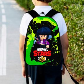 Рюкзак дитячий бравл старс 34х27см, міський ранець для хлопчика з принтом (00398)