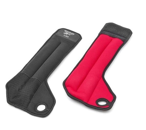 Обважнювачі зап'ястя Reebok Wrist Weights чорний, червоний Уні 1.0 кг RAWT-11211 | Зображення 1
