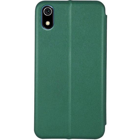 Шкіряний чохол-книжка Classy для Xiaomi Redmi 7A Зелений | Зображення 1