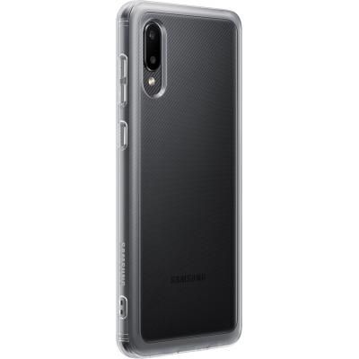 Чехол для мобильного телефона Samsung Soft Clear Cover Galaxy A02 (A022) Transparent (EF-QA022TTEGRU) | Зображення 4