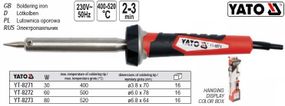 Паяльник W=30 Вт t=400°С YATO-8271