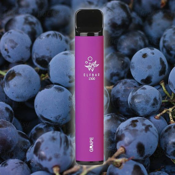 Elf Bar Lux 1500 Elf Bar LUX Original Эльф Бар 1500 тяг. Виноград (Grape) | Зображення 4
