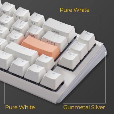 Клавиатура Ducky One 3 SF Cherry MX Red RGB UA USB White (DKON2167ST-RUAPXPWWWSC1) | Зображення 4
