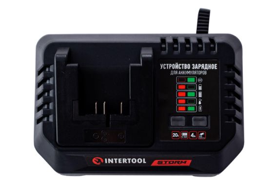Зарядное устройство для аккумулятора Intertool - 20В x 4Ач Li-Ion Storm (WT-0345) | Зображення 2