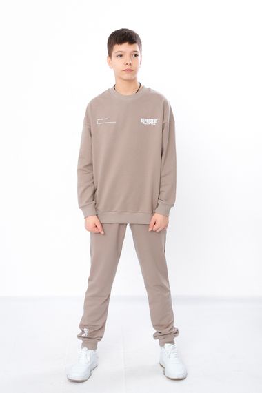 Костюм для хлопчика (підлітковий) Носи своє 146 Коричневий (p-13945-156163)