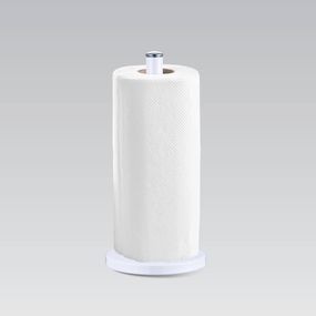 Держатель для бумажных полотенец Maestro MR-1033-WHITE настольный металлический белый