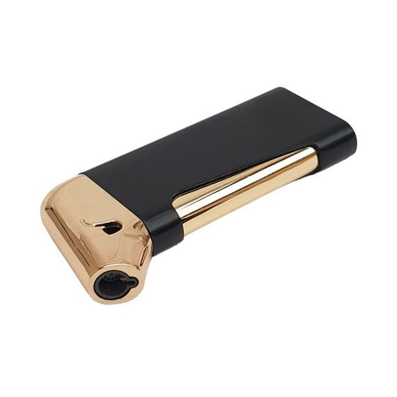 Трубочна Запальничка Бічна Side Turbo Lighter Black | Зображення 2