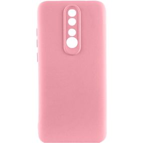 Чохол TPU GETMAN Liquid Silk Full Camera для Xiaomi Redmi 8 Рожевий / Pink