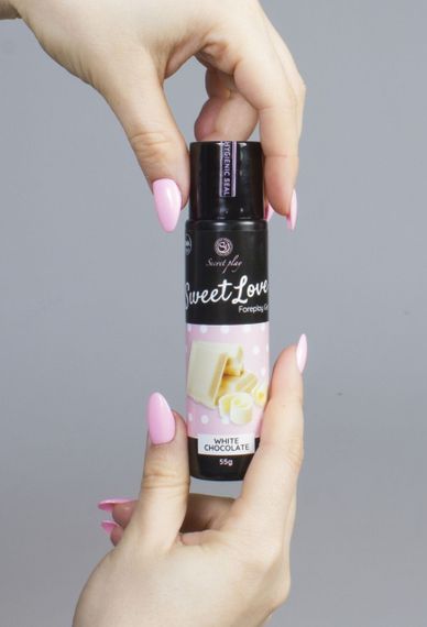 Гель для орального секса Secret Play - Sweet Love White chocolate Gel, 60 ml Sex Aura | Зображення 2
