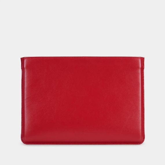 Чохол для ноутбука класичний Incarne Cline для MacBook Air 13" 2018-2025 cline-red-air-13 червоний | Зображення 1