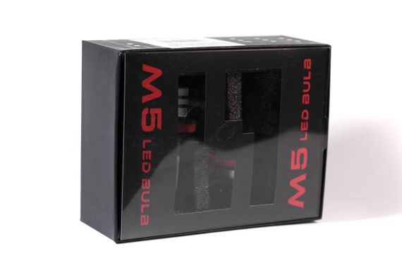 Комплект світлодіодних ламп M5 H3 12-24V 40W Pk22s chip 3570 6500K | Зображення 4