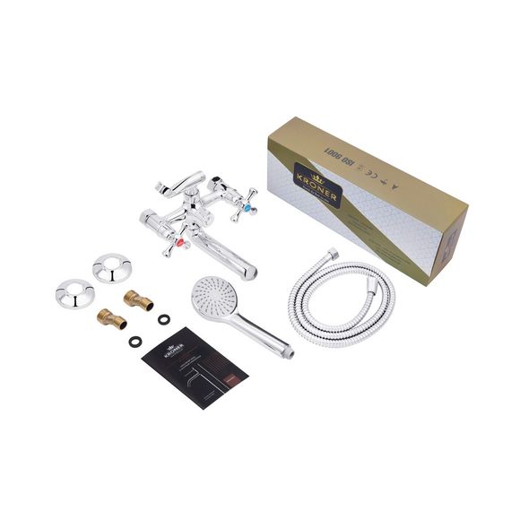 Змішувач для ванни Kroner KRM Rhein - C060 (CV023572) | Зображення 2