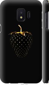 Чохол на Samsung Galaxy J2 Core Чорна полуниця "3585m-1565-24368"