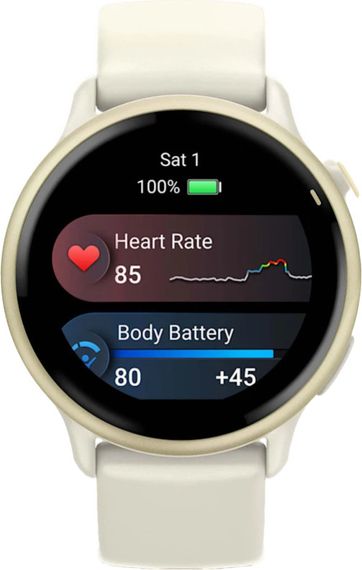 Смарт-годинник Garmin Vivoactive 6 Lunar Gold with Bone Band (010-02985-01/41) | Зображення 3
