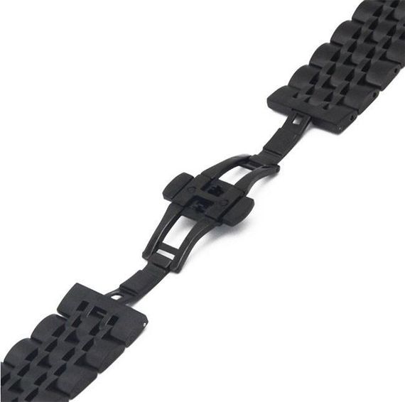 Металевий ремінець Primo Steel Link для годинника Apple Watch 42mm / 44mm / 45mm - Black | Зображення 3