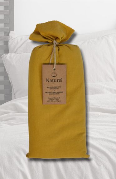 Наволочки Limasso Naturel 50×70 см. Lemonade