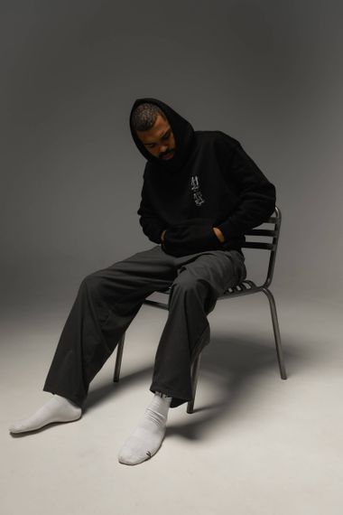 ECHO OF TIME HOODIE BLACK M | Зображення 1