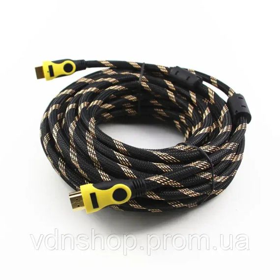 Кабель HDMI-HDMI (V1.4) 3M 14+1, hdmi кабель для электроники | Зображення 4