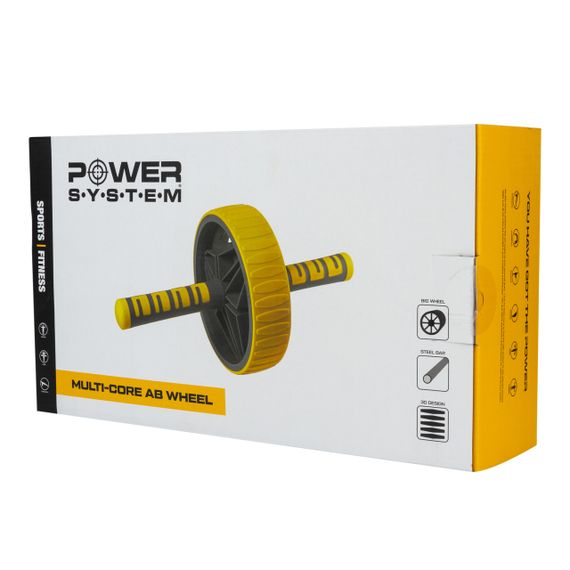 Колесо для преса Power System PS-4034 Multi-core AB Wheel Yellow | Зображення 4