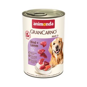 Корм вологий GranCarno Adult Beef Lamb для дорослих собак з яловичиною і ягнятиною 400 г