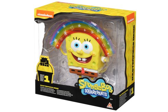 Игровая фигурка  SpongeBob Masterpiece Memes Collection  Rainbow SB (EU691001) | Зображення 3