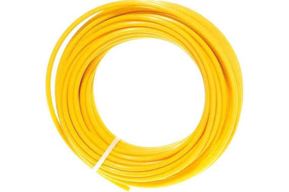 Волосінь мотокоси Ø4,0mm, 15 метрів (кругла, жовта) EVO