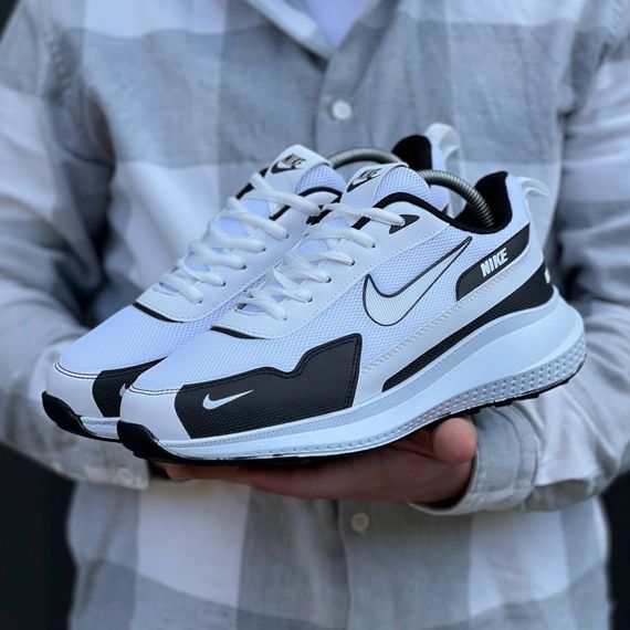 Кросівки Nike весна-літо колір  білий/чорний | Зображення 4