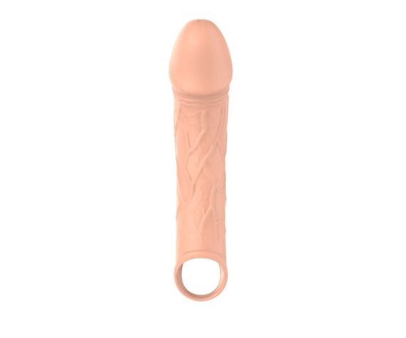 Подовжуюча насадка на пеніс з вібрацією та пультом керування Vibrating Extension Sex Aura | Зображення 5