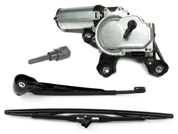 VW Bora Variant (99-05) моторчик двірника + задній двірник + форсунка омивача заднього скла, Фольцваген Бора | Зображення 1