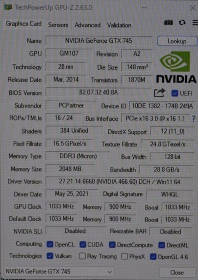 Комп'ютер Fujitsu Esprimo P756 E90 Tower / Intel Core i5-6500 (4 ядра по 3,2 - 3,6 ГГц) / 16 ГБ DDR4 / 240 ГБ SSD / nVidia GeForce GTX 745, 2 ГБ GDDR3, 128-біт / DVD-ROM / Windows 11 Pro б/в | Зображення 9