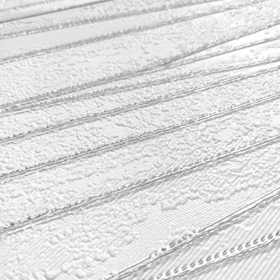 Самоклеящаяся 3D панель серебряные ленты 700х700х5мм (441) SW-00001185 | Зображення 1