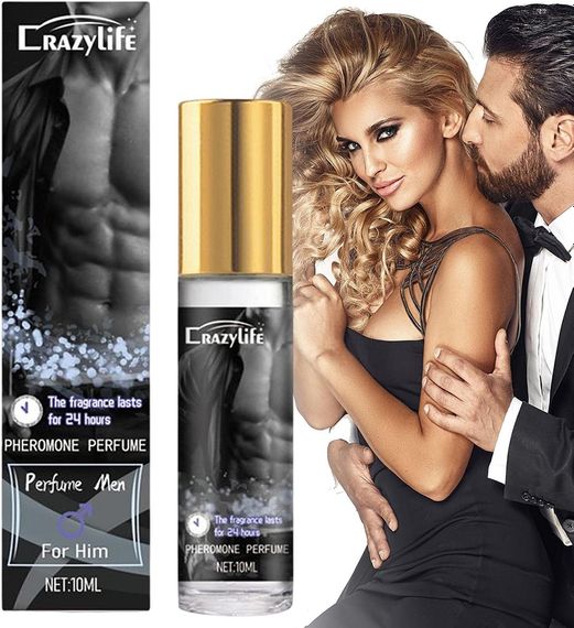 Чоловічий парфум із феромонами CrazyLife з ролером (10 мл) | Зображення 5