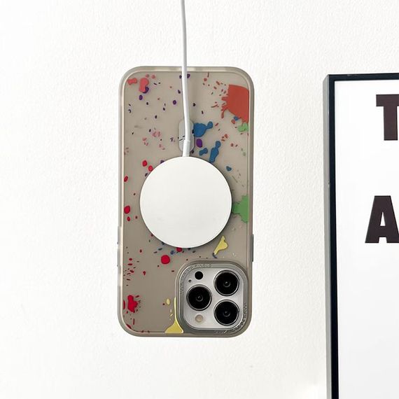 Чохол TPU+PC Flush with MagSafe для Samsung Galaxy S25 Ultra Titanium grey | Зображення 1