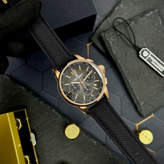Чоловічий годинник Pagani Design YS008 Rose Gold-Black | Зображення 4