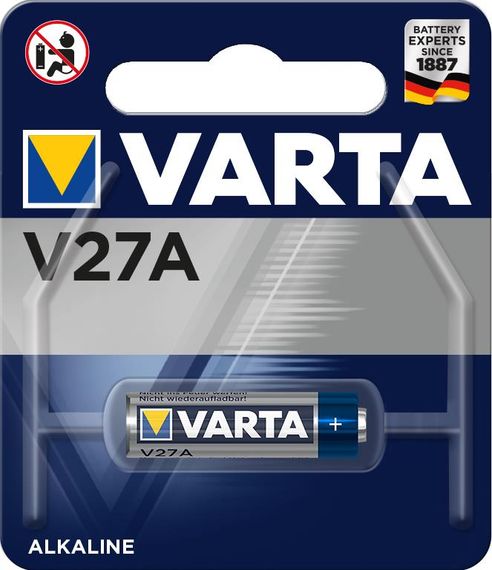Батарейка VARTA V 27 A BLI 1 ALKALINE (04227101401)