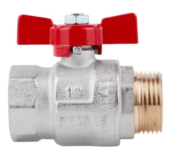 Кран кульовий Icma 1" прямий №351 (87351AF11) | Зображення 2