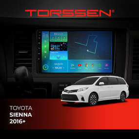Штатна магнітола Torssen Toyota Sienna 16+ F9432 4G Carplay DSP