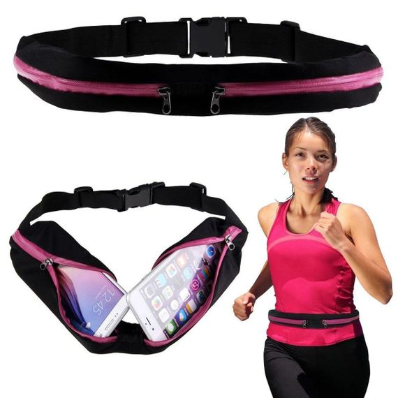 Спортивна поясна сумка Go Runners Pocket Belt для бігу ∙ Спортивний органайзер - бананка на пояс з кишенями | Зображення 1