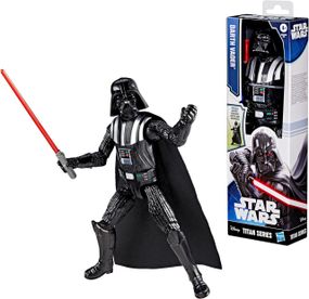 Игровая фигурка Дарт Вейдер 30 см Оригинал Hasbro Star Wars Titan Series Darth Vader