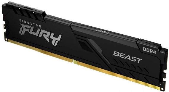 Память для ПК Kingston DDR4 3200 8GB  Fury Beast (KF432C16BB/8) | Зображення 2