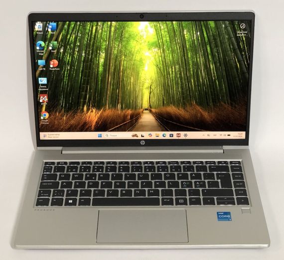 Ультрабук Б-класс HP ProBook 440 G10 / 14" (1920x1080) IPS / Intel Core i3-1315U (6 (8) ядер по 1.2 - 4.5 GHz) / 8 GB DDR4 / 128 GB SSD / Intel UHD Graphics / WebCam / Win 11 Pro б/у + Подарок  Новый флеш-накопитель Kingston DataTraveler Exodia S 64GB | Зображення 1