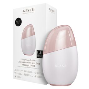 Масажер для обличчя GESKE Cool&Warm Eye and Face Massager 7в1 starlight, Бежевий